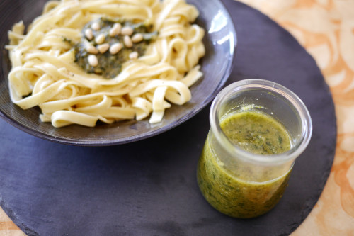 sauce pesto light - votre dieteticienne - valerie coureau